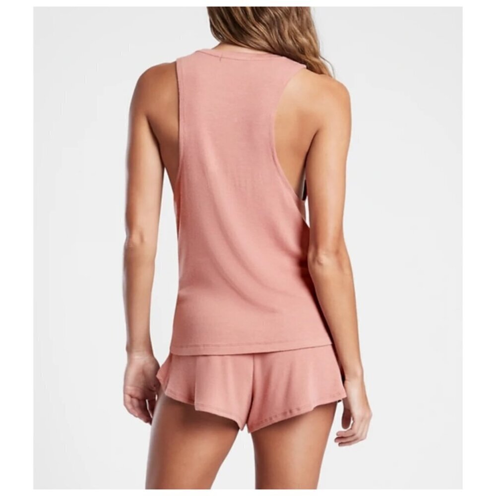 Athleta | Well Rested Rib Sleep Set In Palermo Pink - Picture 2 of 12
